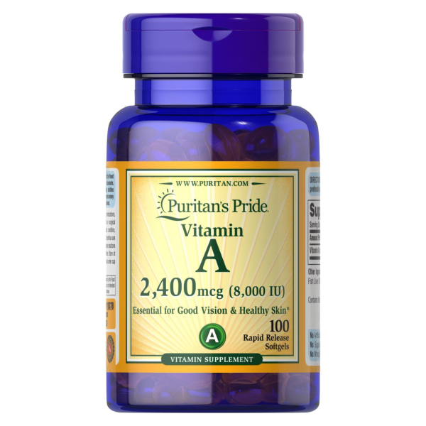 Puritan's Pride - Vitamin A 2400mcg