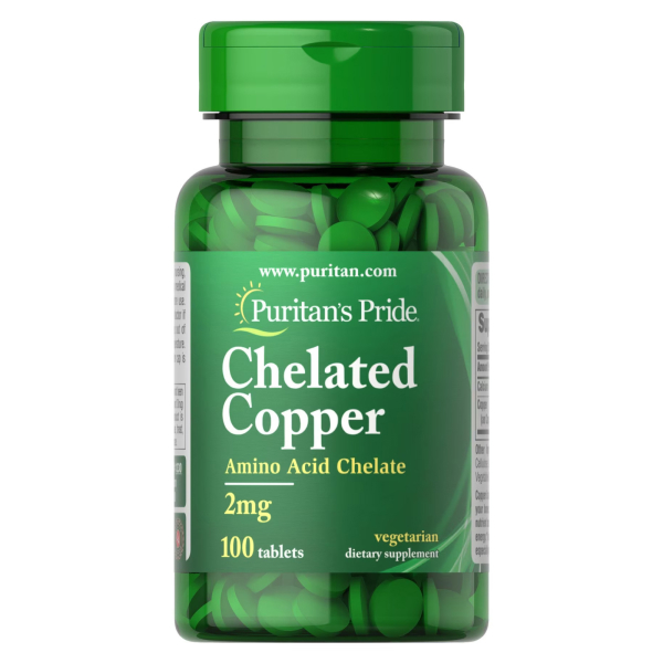 Puritan's Pride - Chelated Copper 2mg