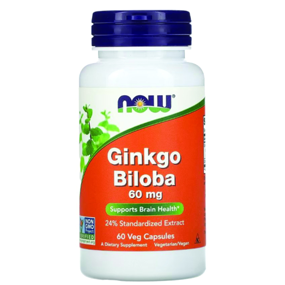 NOW - Ginkgo Biloba 60mg