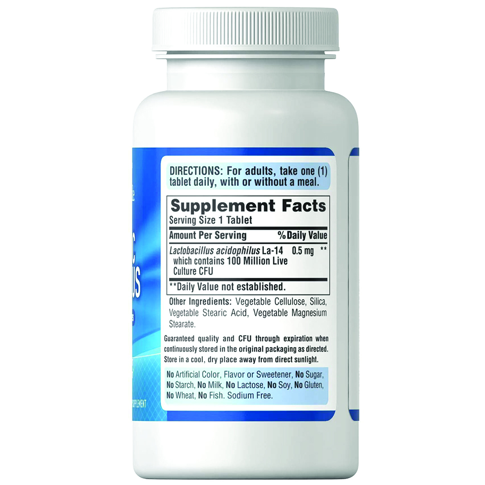 Puritan's Pride - Probiotic Acidophilus. Фото 2