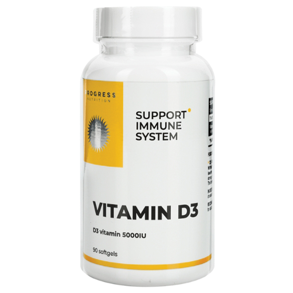 Progress Nutrition - Vitamin D3 5000IU