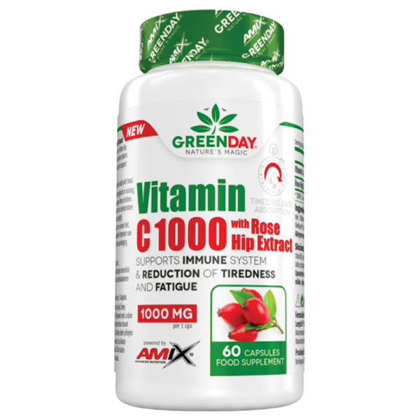 Amix GreenDay - Vitamin C 1000 mg with RoseHip