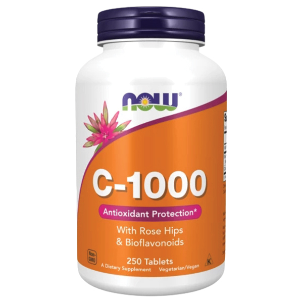 NOW - Vitamin C 1000mg with Rose Hips & Bioflavonoids