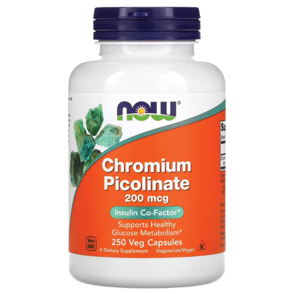NOW - Chromium Picolinate 200mcg