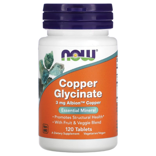 NOW - Copper Glycinate 3mg