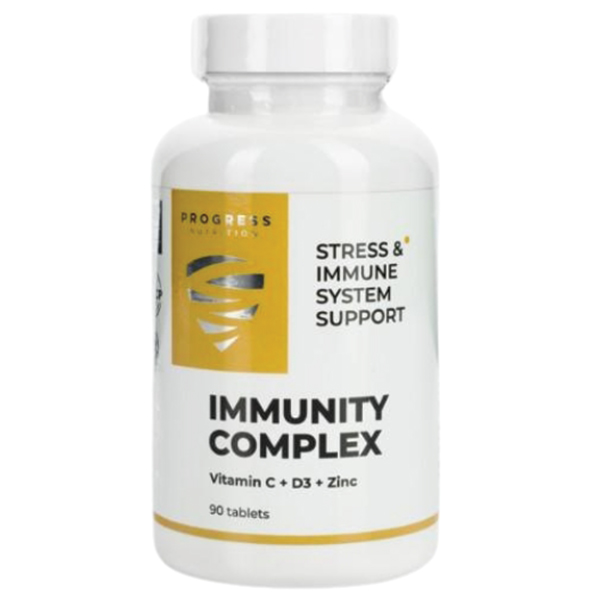 Progress Nutrition - Immunity Complex Vitamin C + D3 + Zinc