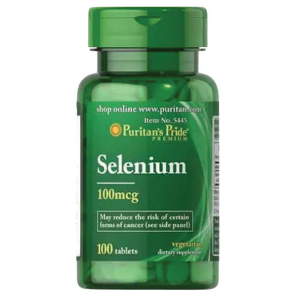 Puritan's Pride - Selenium 100mcg