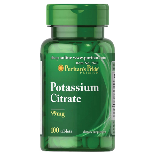 Puritan's Pride - Potassium Citrate 99mg
