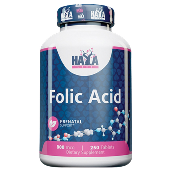 Haya Labs - Folic Acid 800mcg