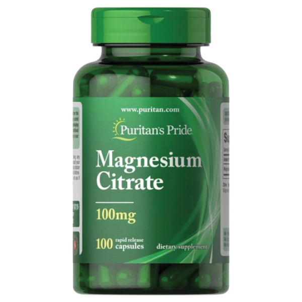 Puritan's Pride - Magnesium Citrate 100mg
