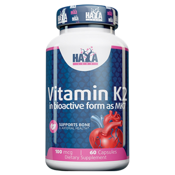 Haya Labs - Vitamin K2 - MK7 100mcg