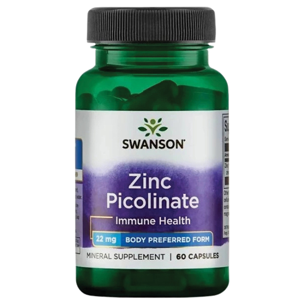 Swanson - Zinc Picolinate 22mg