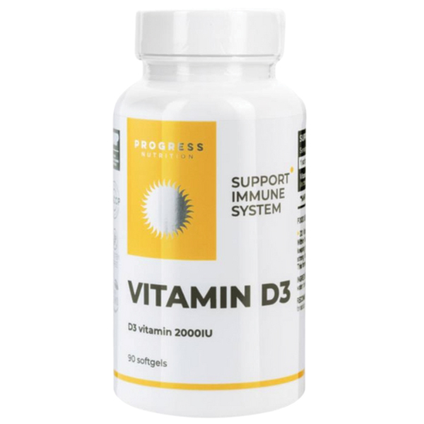 Progress Nutrition - Vitamin D3 2000IU