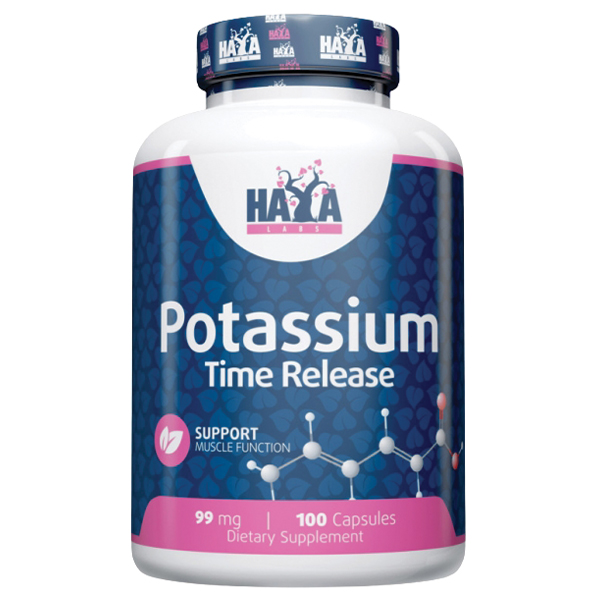 Haya Labs - Potassium Time Release 99mg