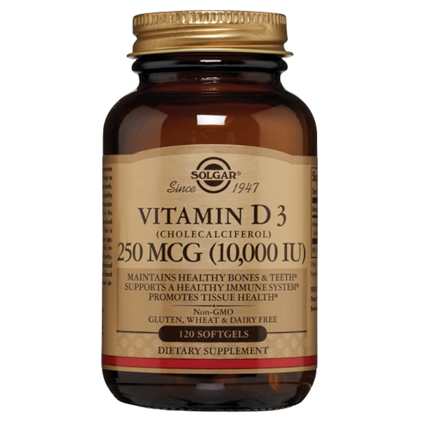 Solgar - Vitamin D3 10000IU
