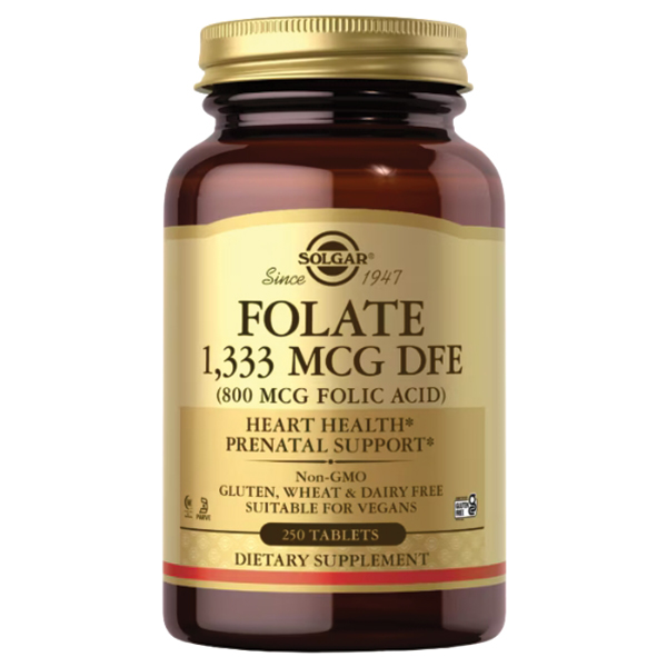 Solgar - Folate 1333mcg DFE (Folic Acid 800mcg)