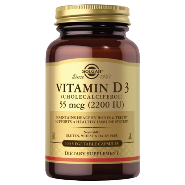 Solgar - Vitamin D3 2200IU
