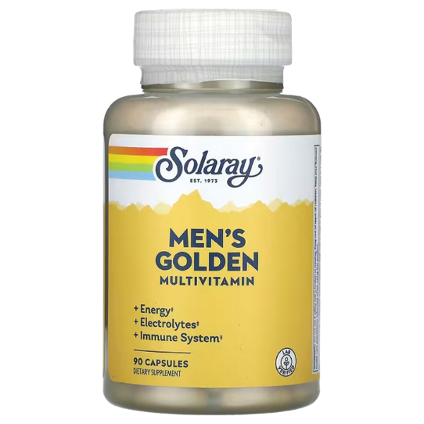 Solaray - Men`s Golden Multivitamin