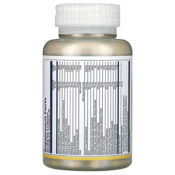 Solaray - Men`s Golden Multivitamin. Фото 2