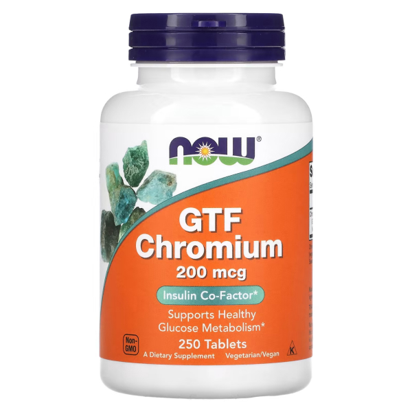 NOW - GTF Chromium 200mcg - Фото №3