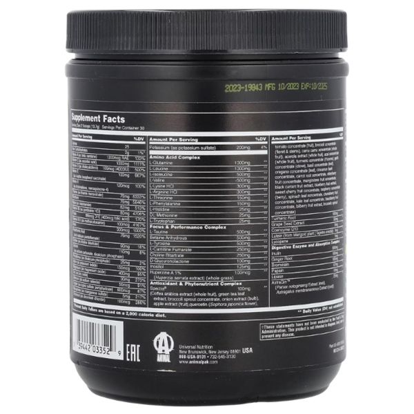 Universal Nutrition - Animal Pak Powder USA. Фото 2