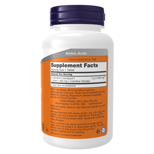 NOW - L-Carnitine Carnipure 1000mg. Фото 2