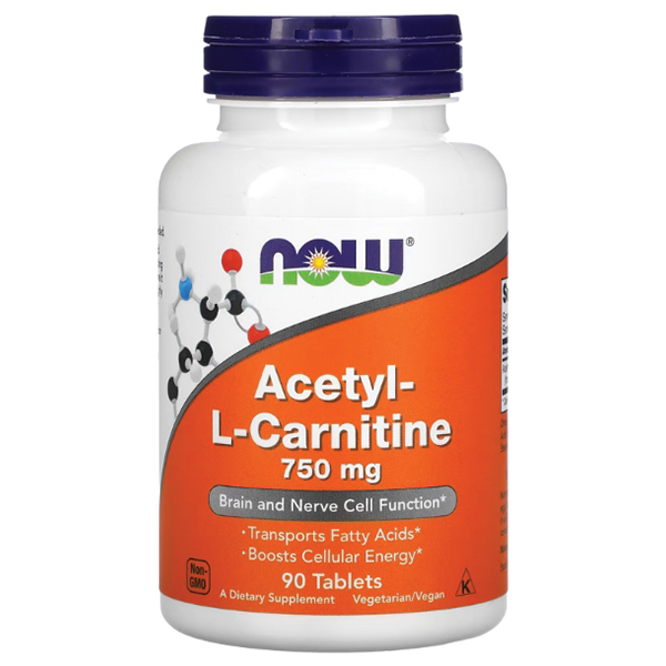 NOW - Acetyl - L-Carnitine 750mg