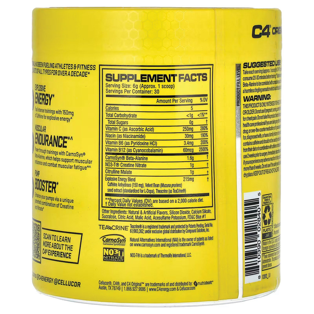 Cellucor - C4 Original. Фото 2