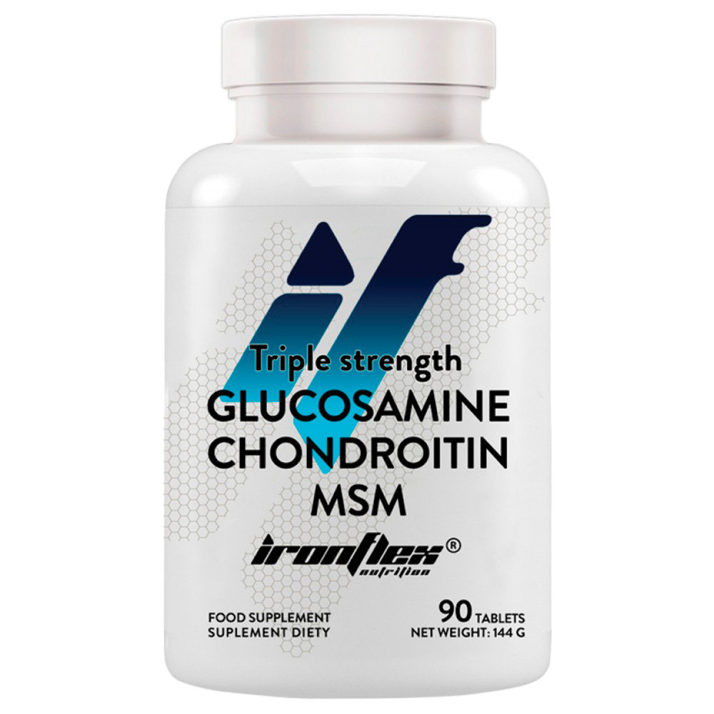 IronFlex Nutrition - Triple Strength Glucosamine Chondroitin MSM