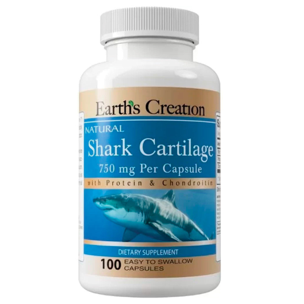 Earth's Creation - Shark Cartilage 750mg