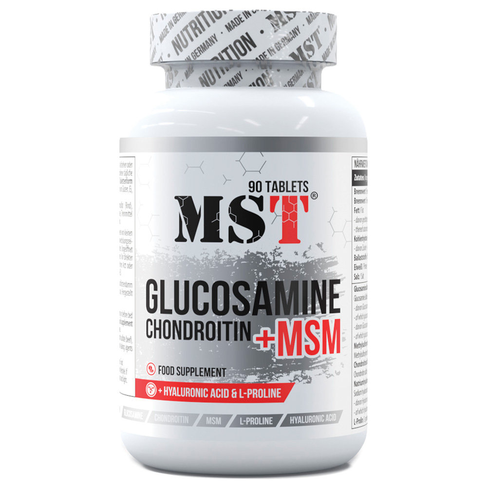 MST - Glucosamine Chondroitin MSM + Hyaluronic Acid