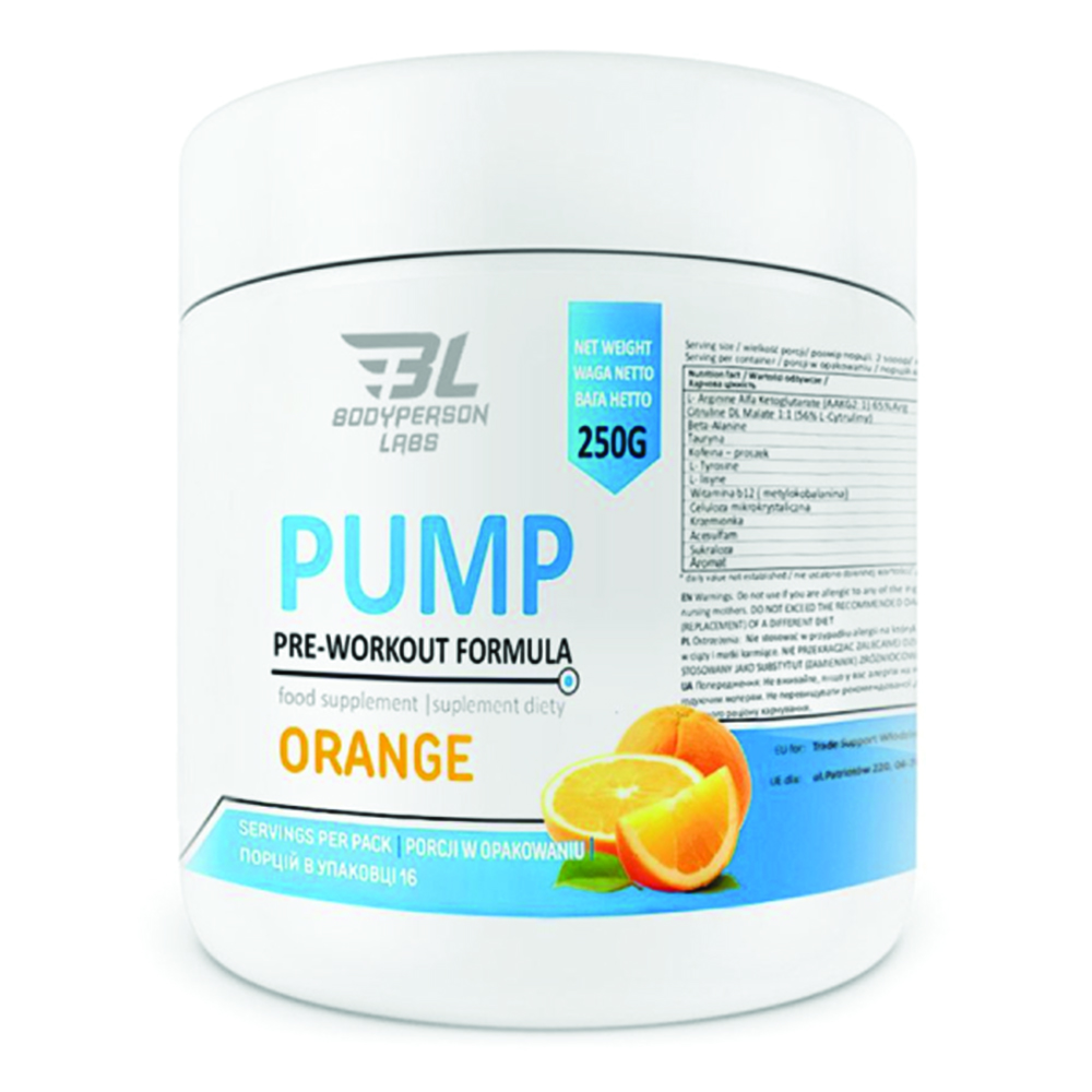 Bodyperson Labs - PUMP Pre-Workout Formula. Фото 2