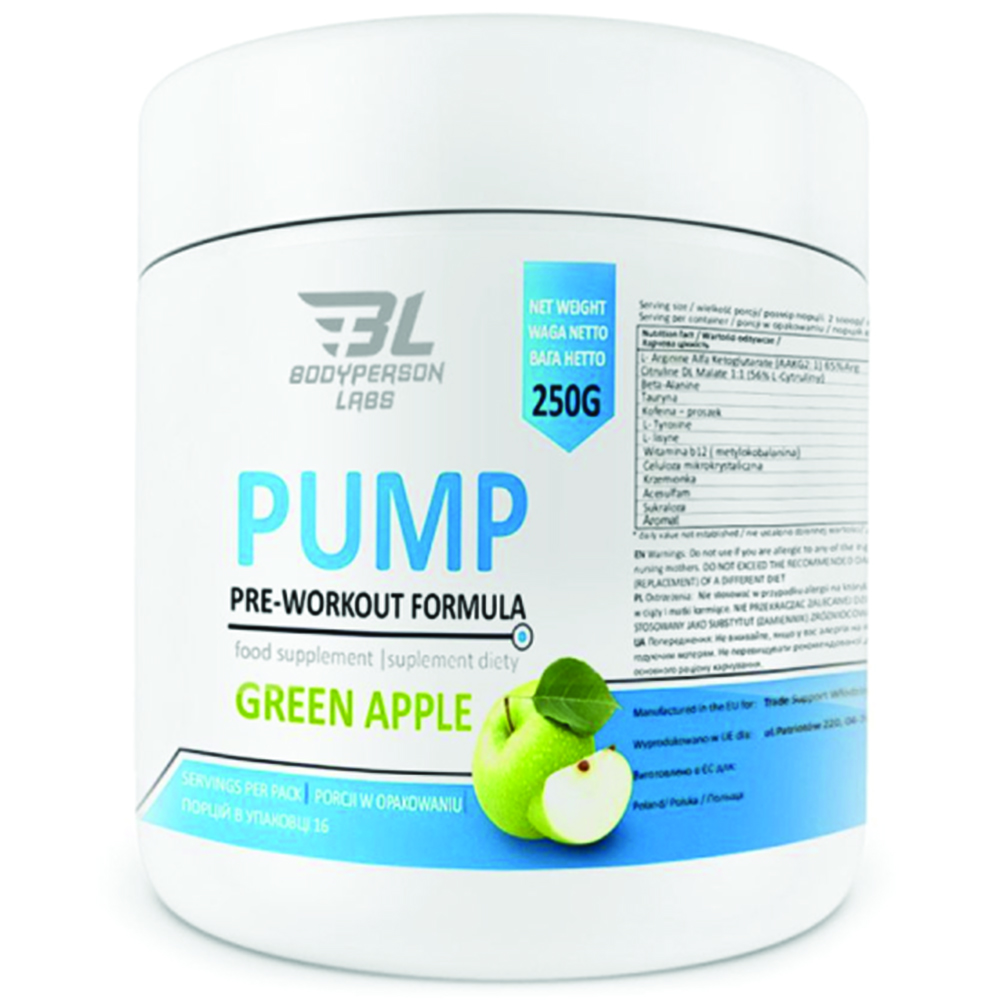 Bodyperson Labs - PUMP Pre-Workout Formula - Фото №1