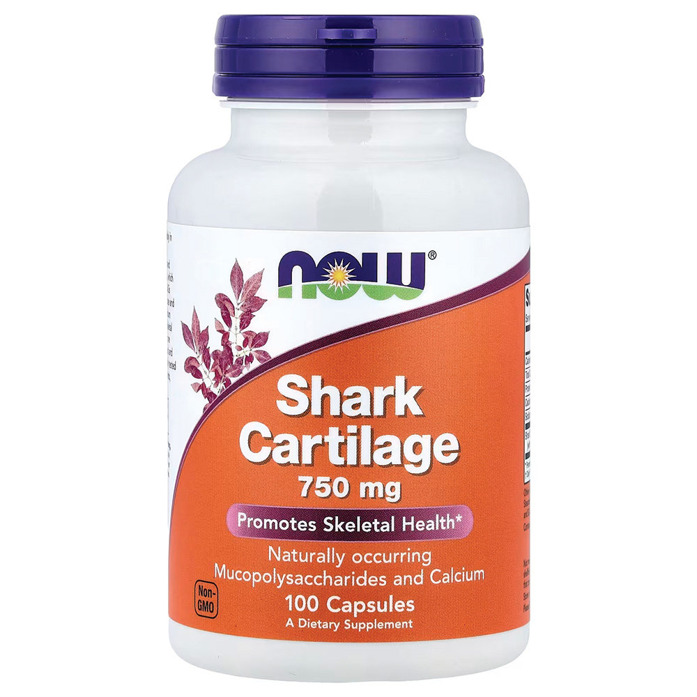 NOW - Shark Cartilage 750mg. Фото 3
