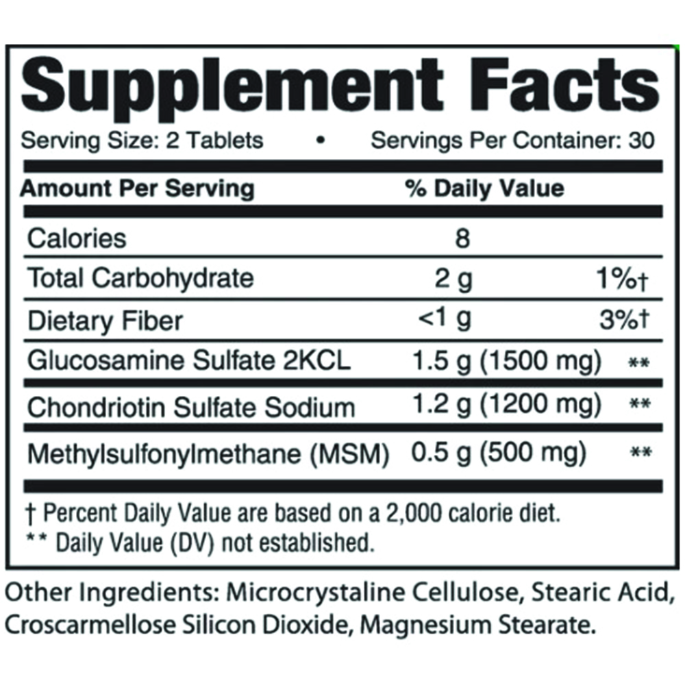 Earth's Creation - Triple Strength Glucosamine Chondroitin MSM. Фото 3
