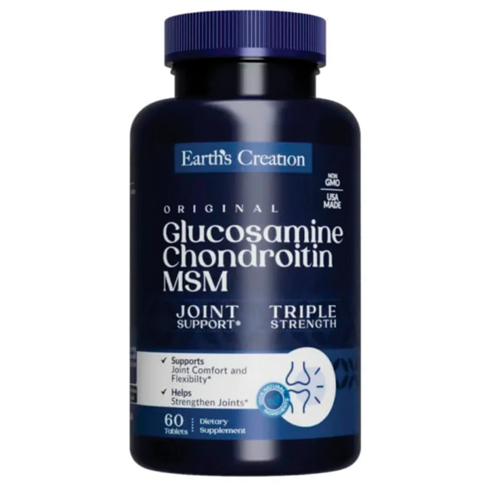 Earth's Creation - Triple Strength Glucosamine Chondroitin MSM - Фото №2