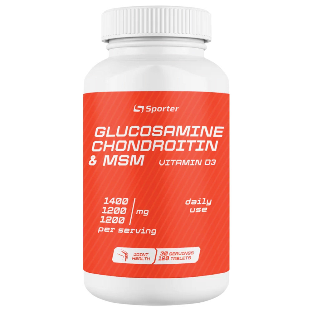Sporter - Glucosamine Chondroitin & MSM