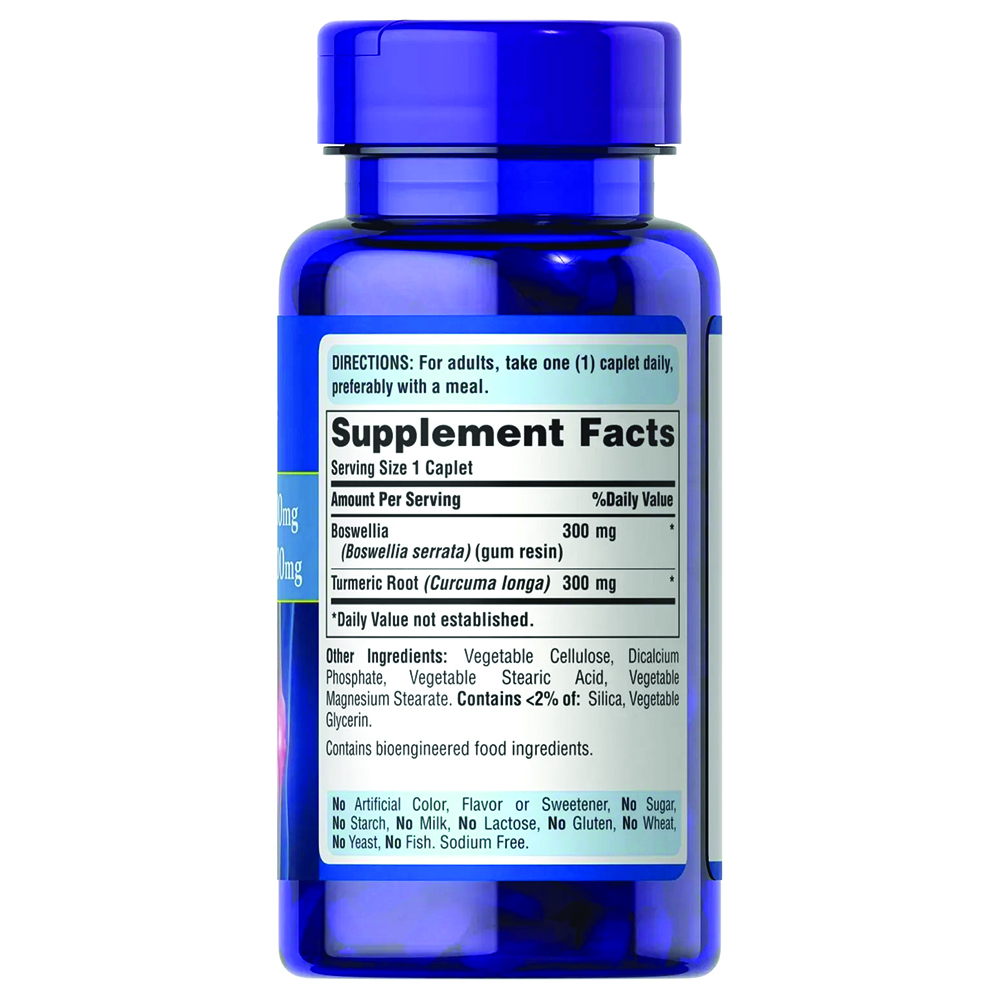 Puritan's Pride - Boswellia 300mg & Turmeric 300mg