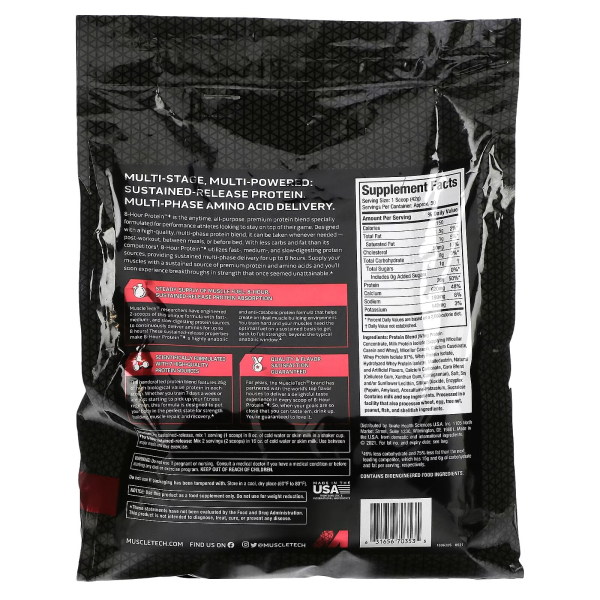 MuscleTech - Platinum 8-Hour Protein. Фото 2