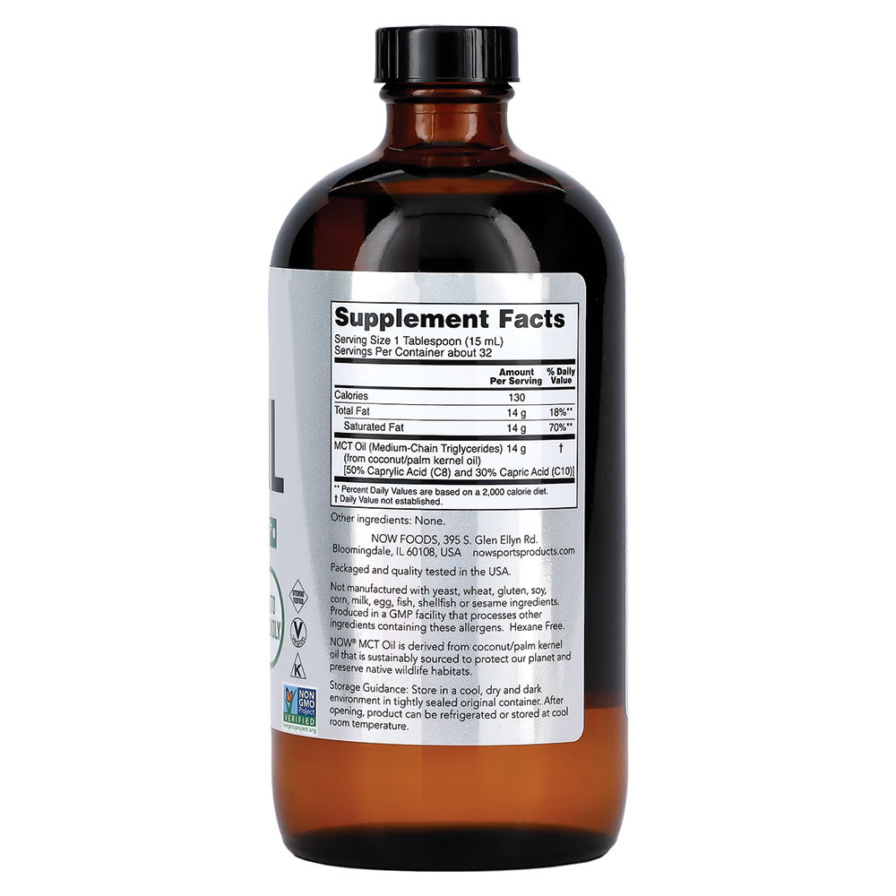 NOW Sports - MCT Oil. Фото 2