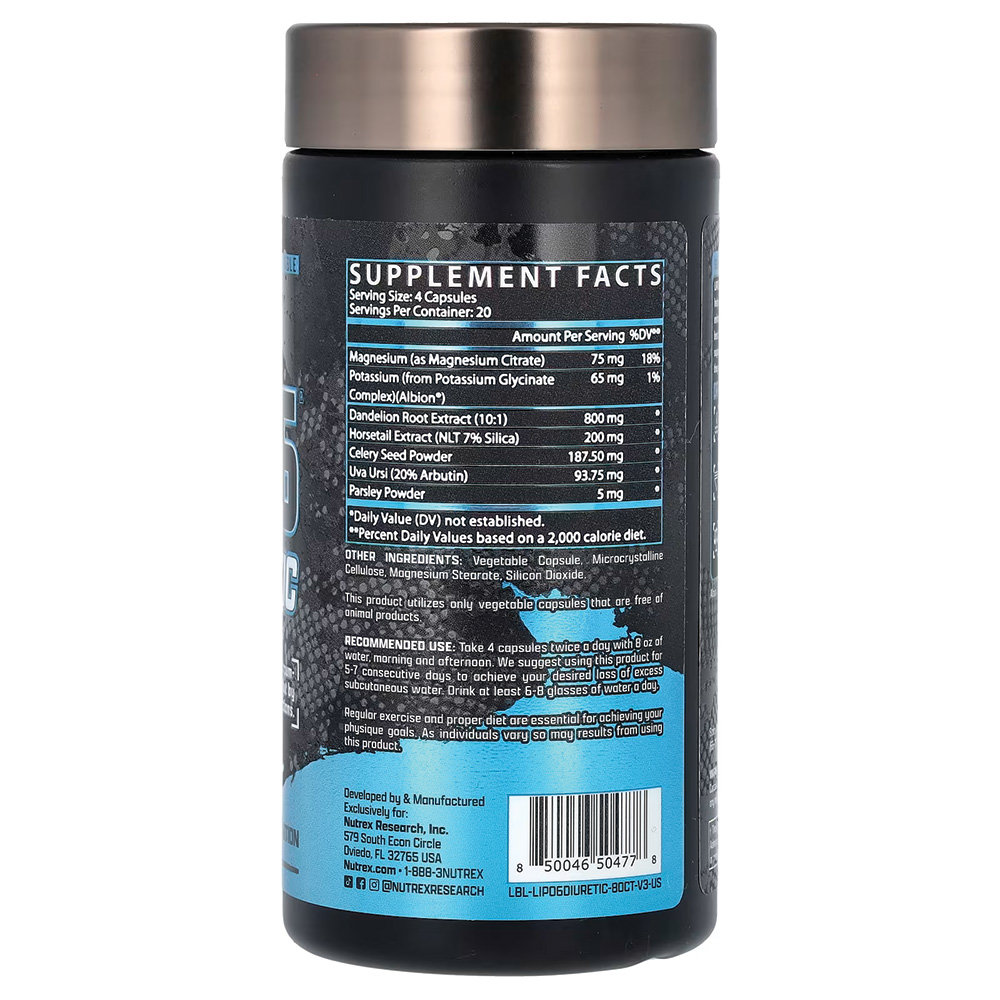 Nutrex Research  - Lipo 6 Black Diuretic Advanced Formula