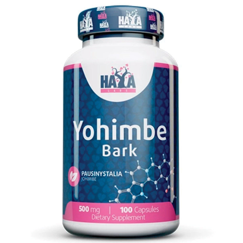 Haya Labs - Yohimbe Bark 500mg