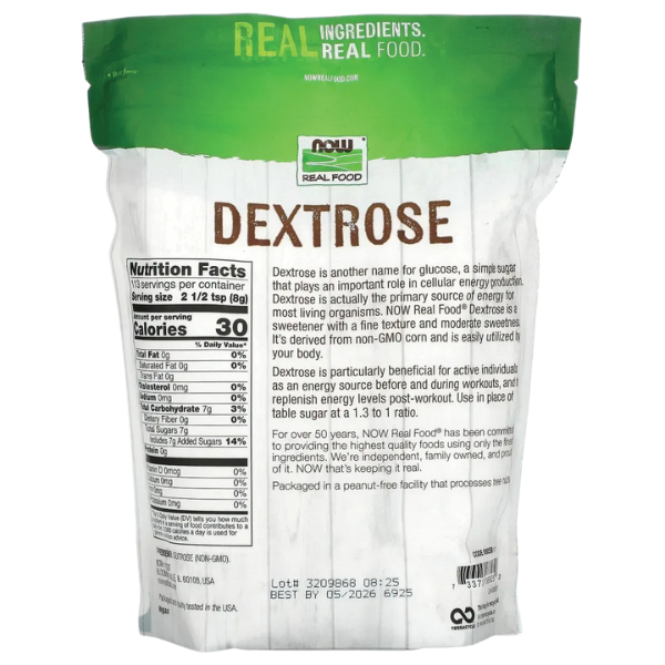 NOW - Dextrose. Фото 2