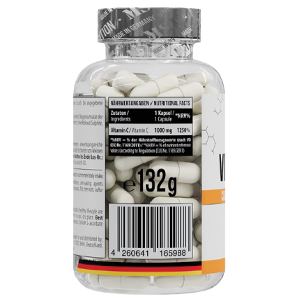 MST - Vitamin C Calcium L-Ascorbate 1000mg - Фото №3