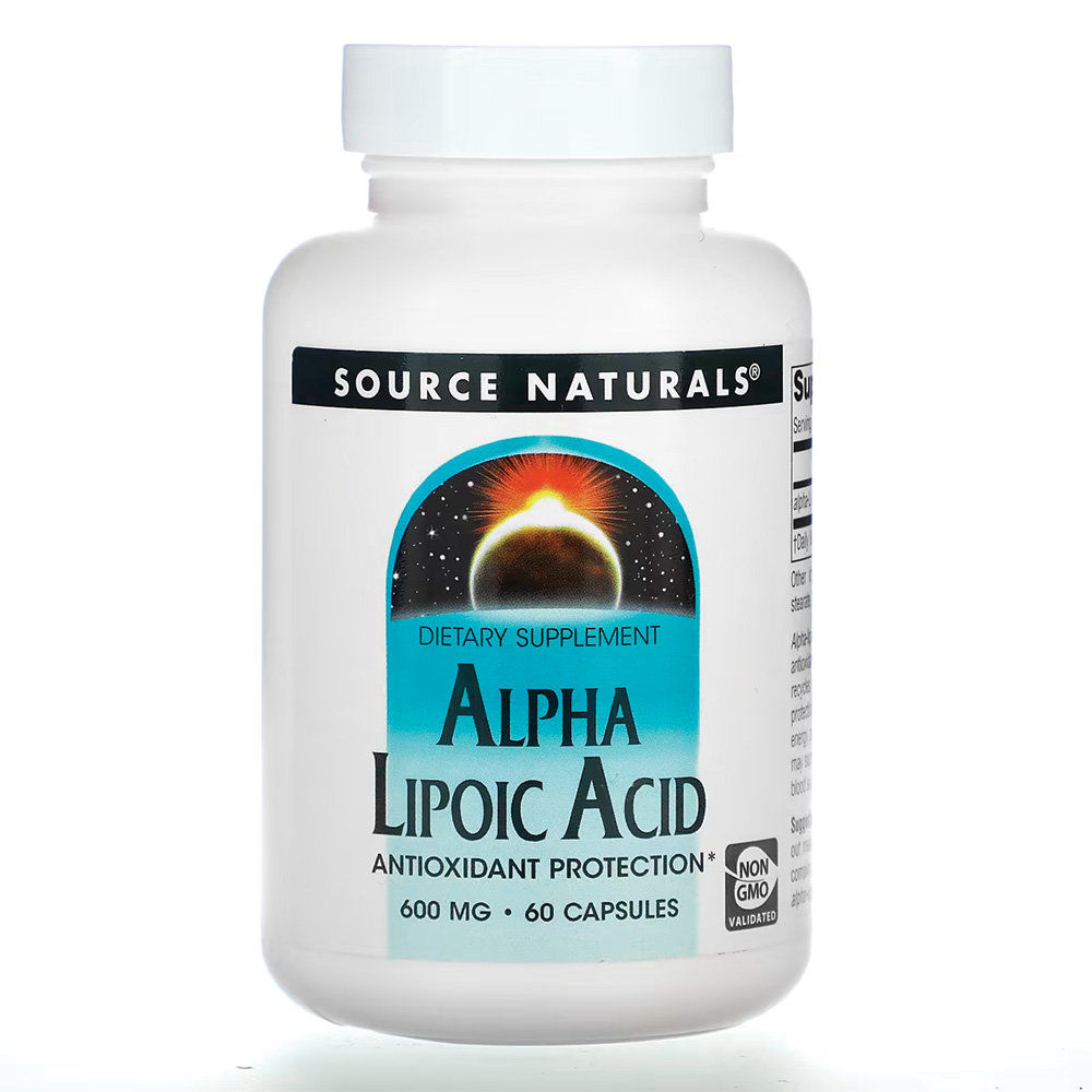 Source Naturals - Alpha Lipoic Acid 600mg