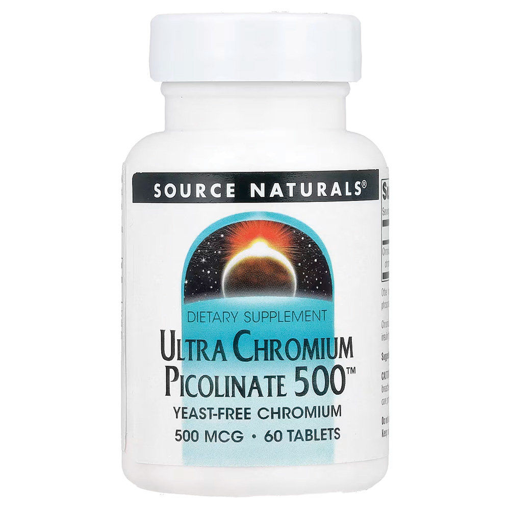 Source Naturals - Ultra Chromium Picolinate 500mcg