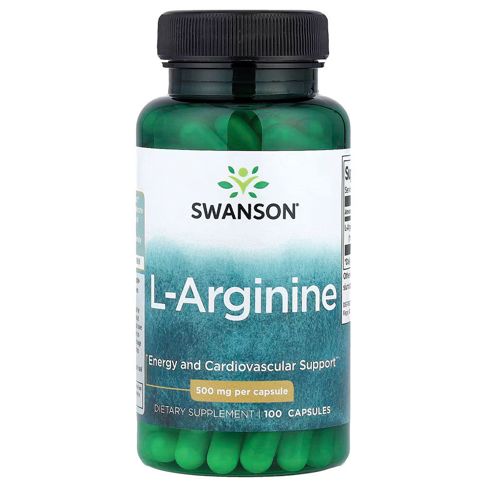 Swanson - L-Arginine 500mg