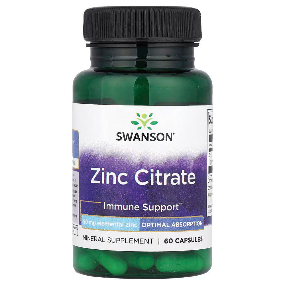 Swanson - Zinc Citrate 50mg