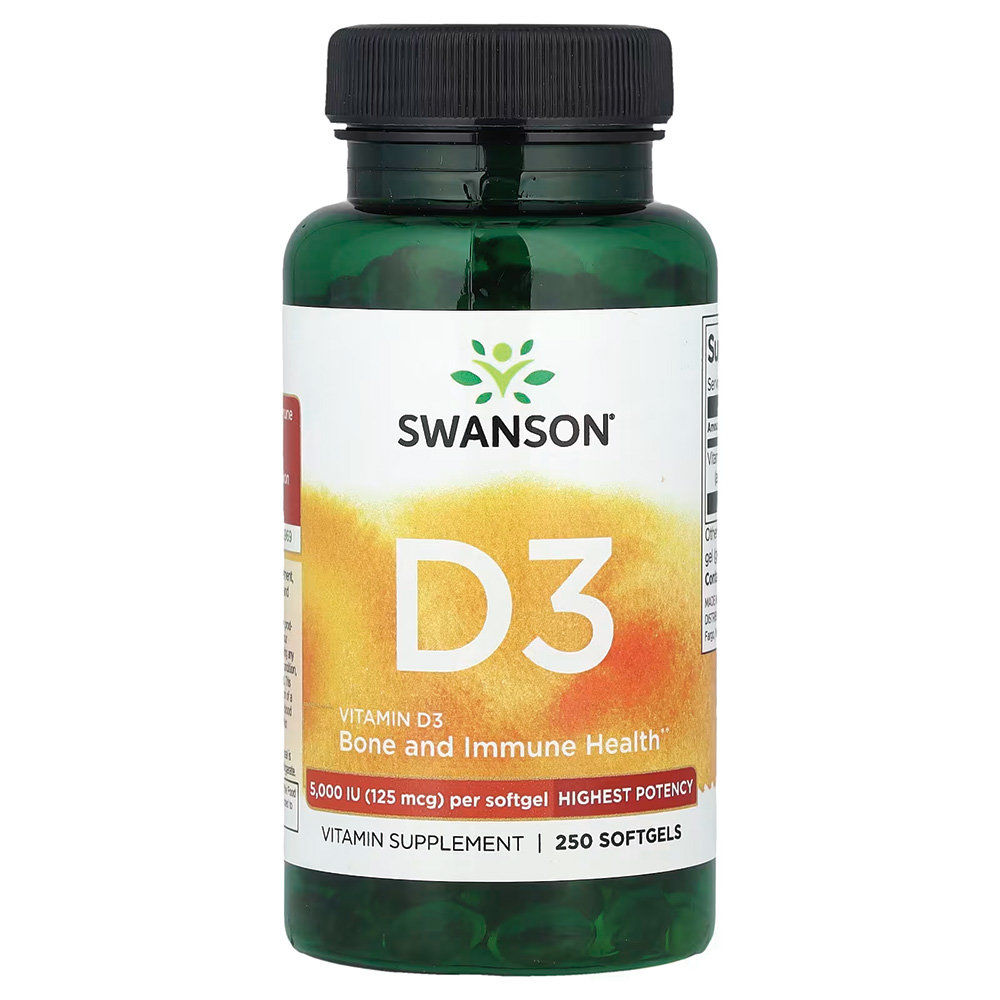 Swanson - Vitamin D3 5000IU