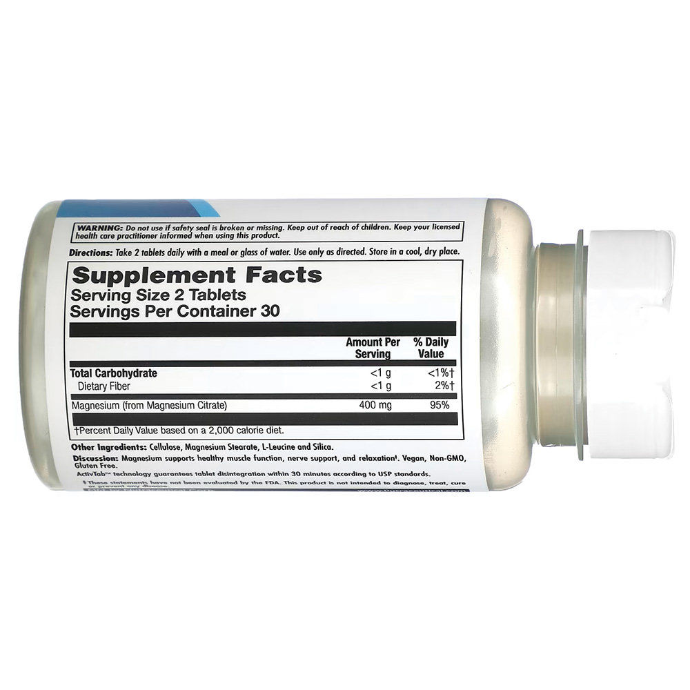 KAL - Magnesium Citrate 400mg. Фото 2